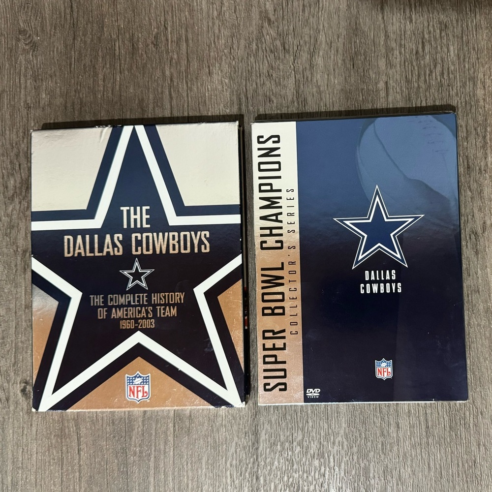 Dallas Cowboys DVDs Super Bowl Champions & The Complete History 1960-2003